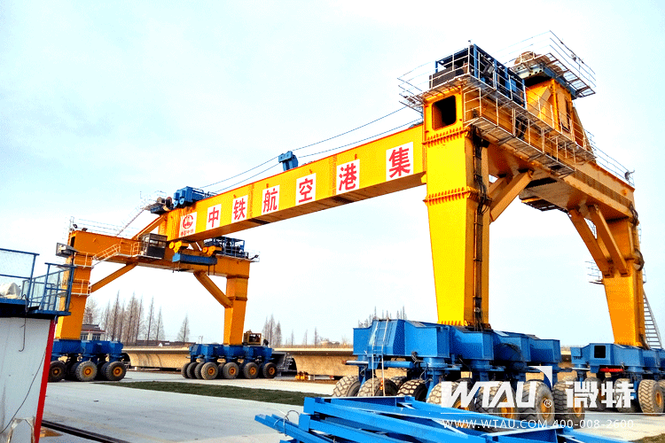 前方高能！連鎮高鐵大型起重設備俱配備微特安全監控系統