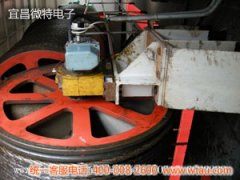 300T門機(jī)主鉤卷桶軸端安裝的QCX軸承座測力傳感器