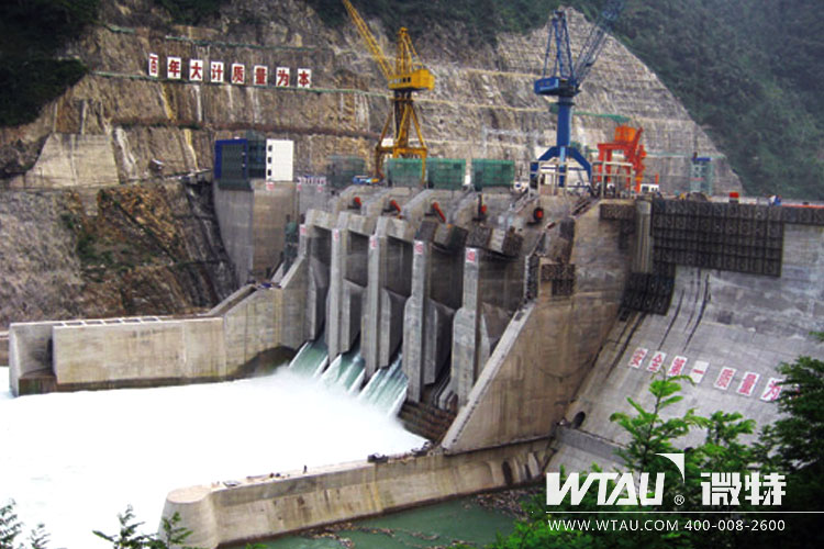 微特完成功果橋尾水啟閉機水下視頻監控系統