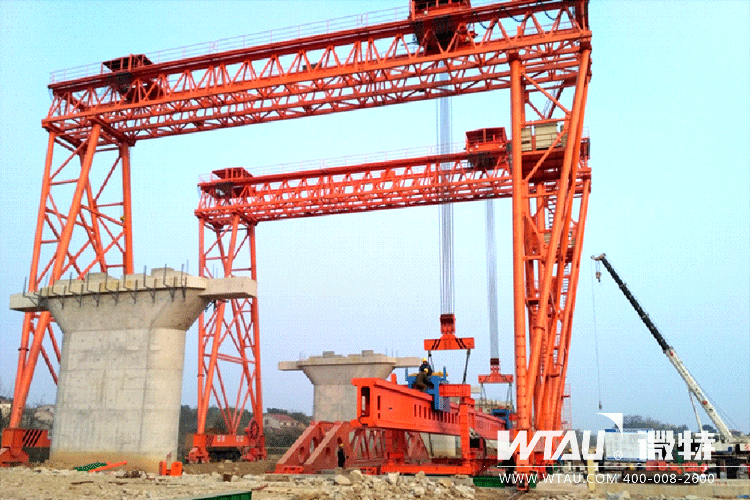 微特門式起重機安全監控系統為君山制梁廠保駕護航