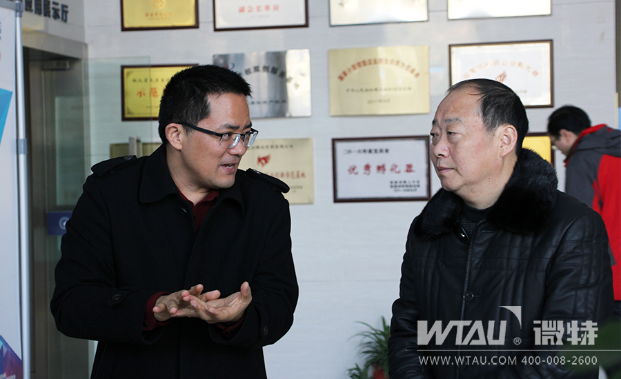 宜昌市質監局黨組書記、局長黃傳喜到微特調研指導工作