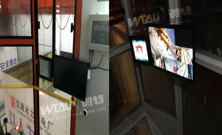 門式起重機及200T橋式起重機加裝了安全監控管理系統