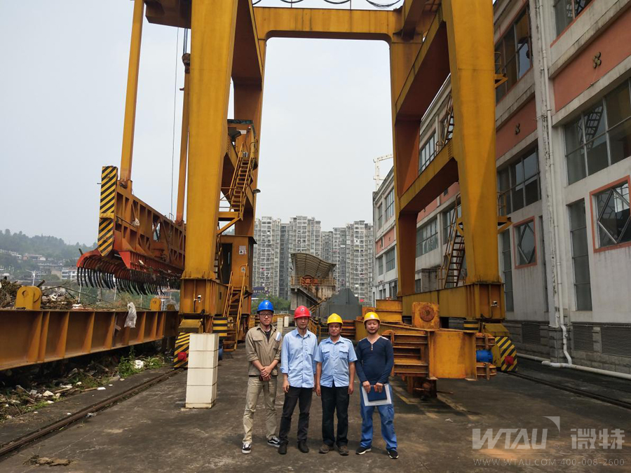 微特西門電廠門機安全監控系統順利驗收